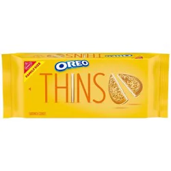 Oreo Thins Golden Sandwich Cookies Family Size - 11.78oz