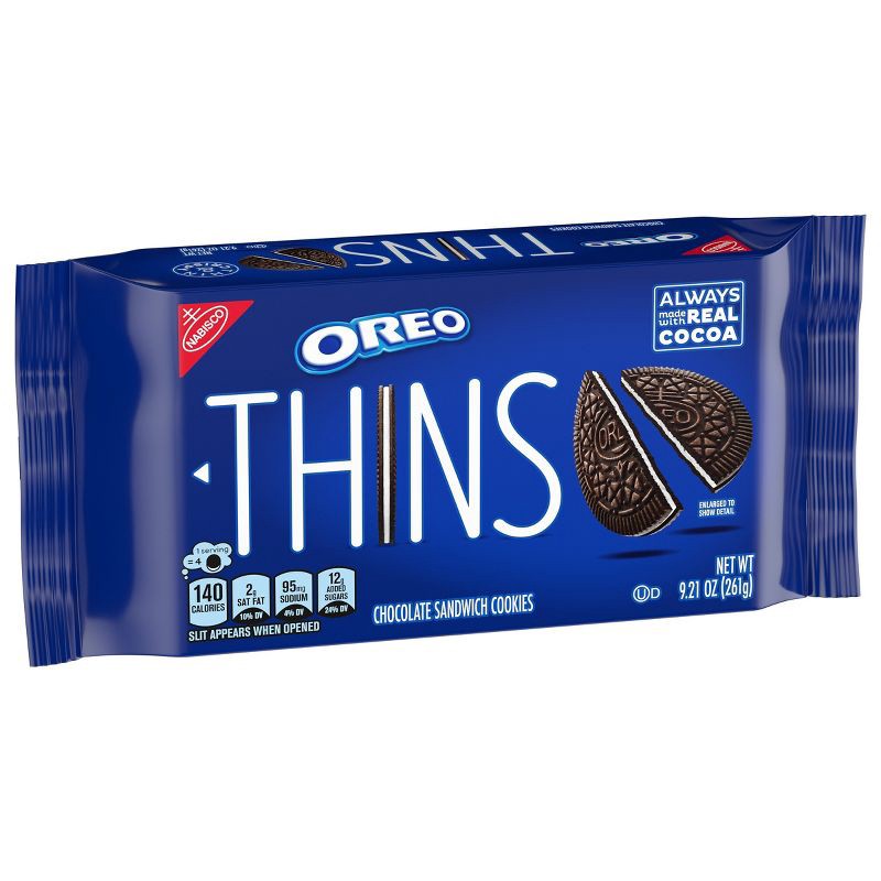 slide 8 of 14, Oreo Thins Original Cookies - 9.21oz, 9.21 oz