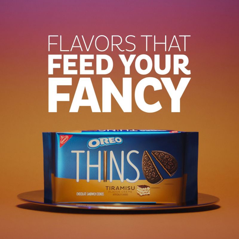 slide 14 of 14, Oreo Thins Tiramisu Cookies Family Size - 11.78oz, 11.78 oz