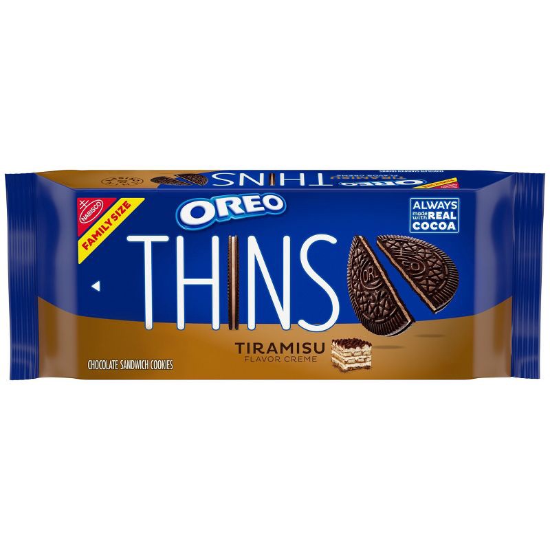 slide 1 of 14, Oreo Thins Tiramisu Cookies Family Size - 11.78oz, 11.78 oz