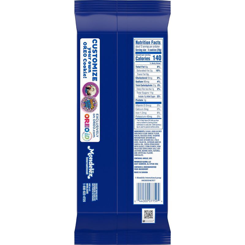 slide 9 of 14, Oreo Thins Tiramisu Cookies Family Size - 11.78oz, 11.78 oz
