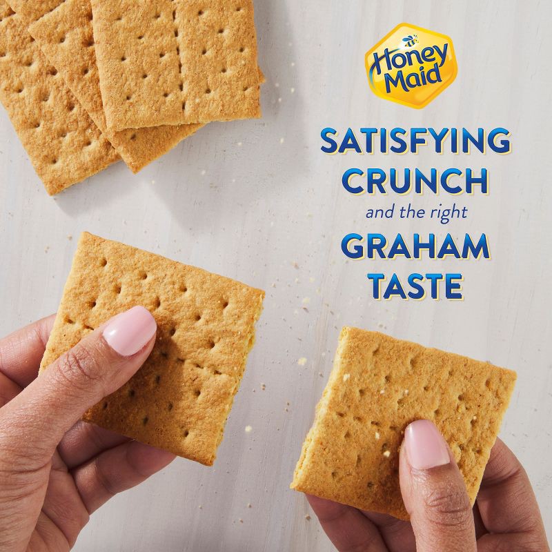slide 5 of 13, Honey Maid Graham Crackers Lunch Snacks Family Size - 19.2oz, 19.2 oz