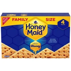 Honey Maid Graham Crackers Lunch Snacks Family Size - 19.2oz