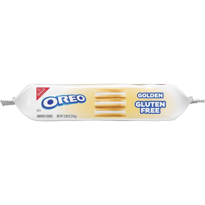 slide 11 of 12, Oreo Gluten Free Golden Sandwich Cookies - 12.08oz, 12.08 oz