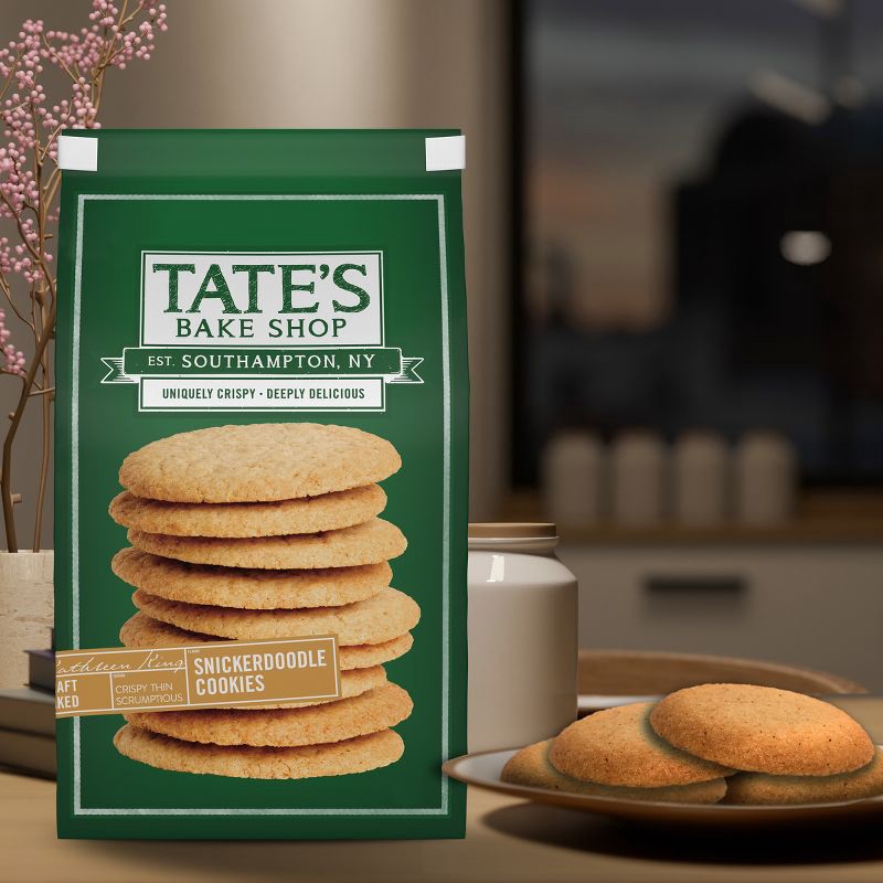 slide 3 of 13, Tate's Bake Shop Snickerdoodle Cookies - 7oz, 7 oz