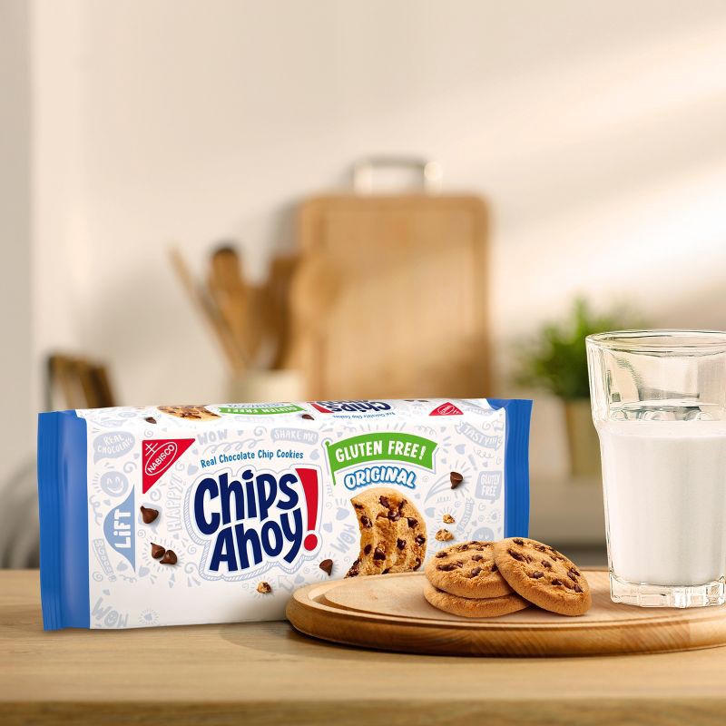 slide 3 of 14, Chips Ahoy! Original Crunchy Gluten Free Chocolate Chip Cookies - 9.31oz, 9.31 oz