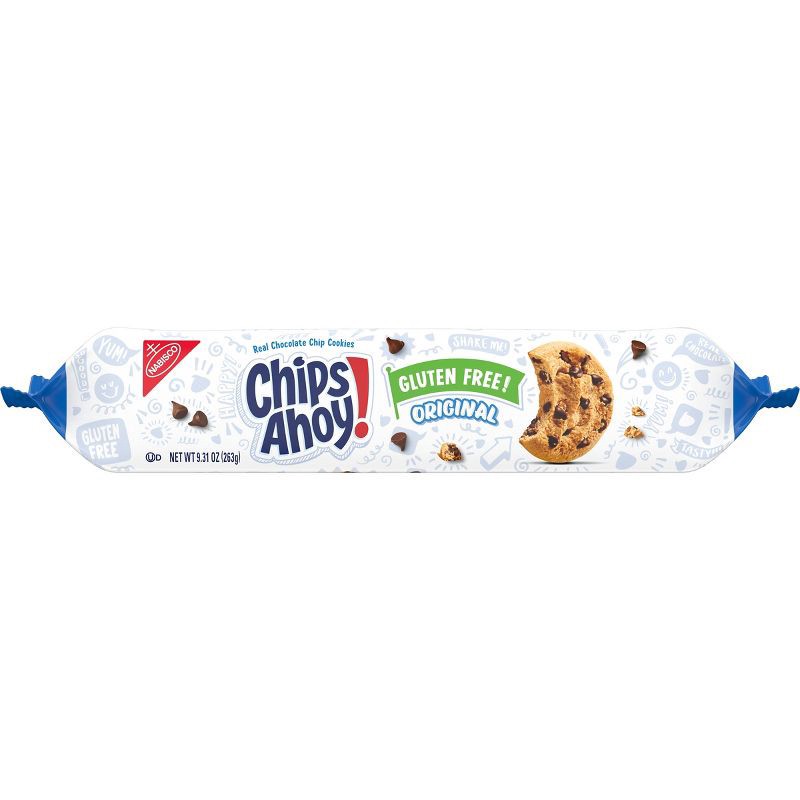 slide 13 of 14, Chips Ahoy! Original Crunchy Gluten Free Chocolate Chip Cookies - 9.31oz, 9.31 oz
