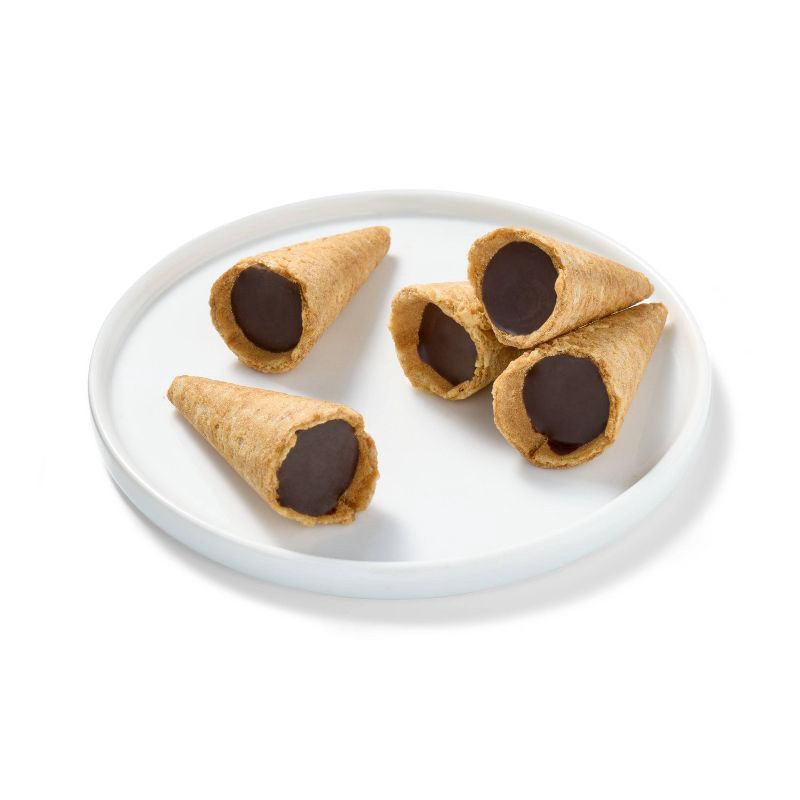 slide 3 of 3, Dark Chocolate Filled Waffle Cones - 4.23oz - Favorite Day™, 4.23 oz