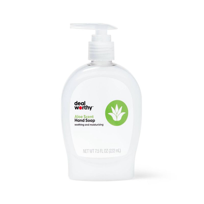 slide 1 of 3, Gel Hand Soap - Aloe - 7.5oz - Dealworthy™, 7.5 oz