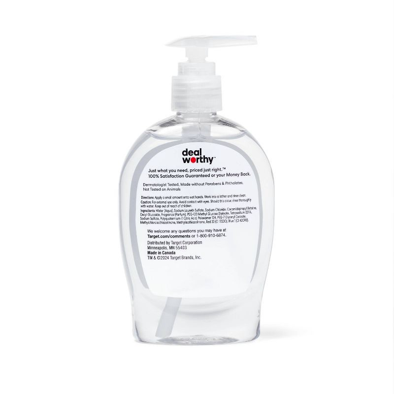 slide 3 of 3, Gel Hand Soap - Clear - 7.5 fl oz - Dealworthy™, 7.5 fl oz