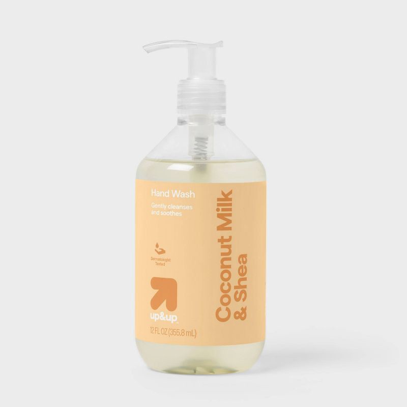 slide 1 of 4, Gel Hand Soap - Coconut Milk & Shea - 12oz - up&up™, 12 oz