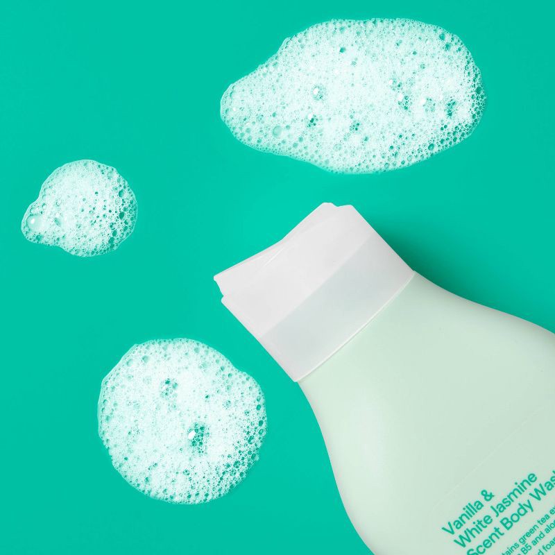 slide 2 of 3, Everyday Cleansing Body Wash - Vanilla & White Jasmine - 22oz - up&up™, 22 oz