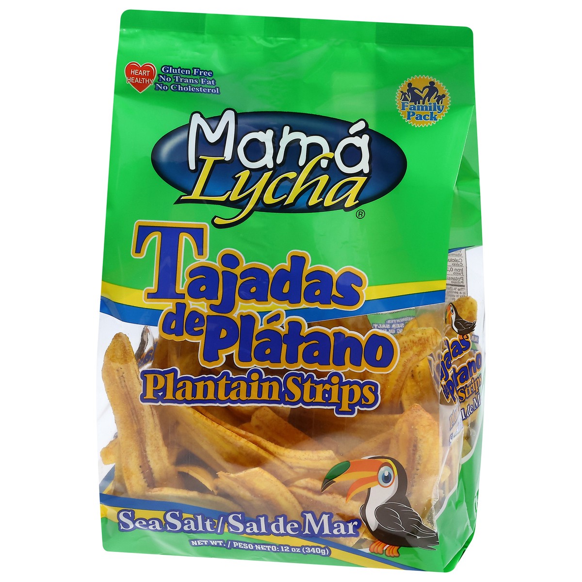 slide 2 of 13, Mama Lycha Sea Salt Plantain Strips 12 oz, 12 oz