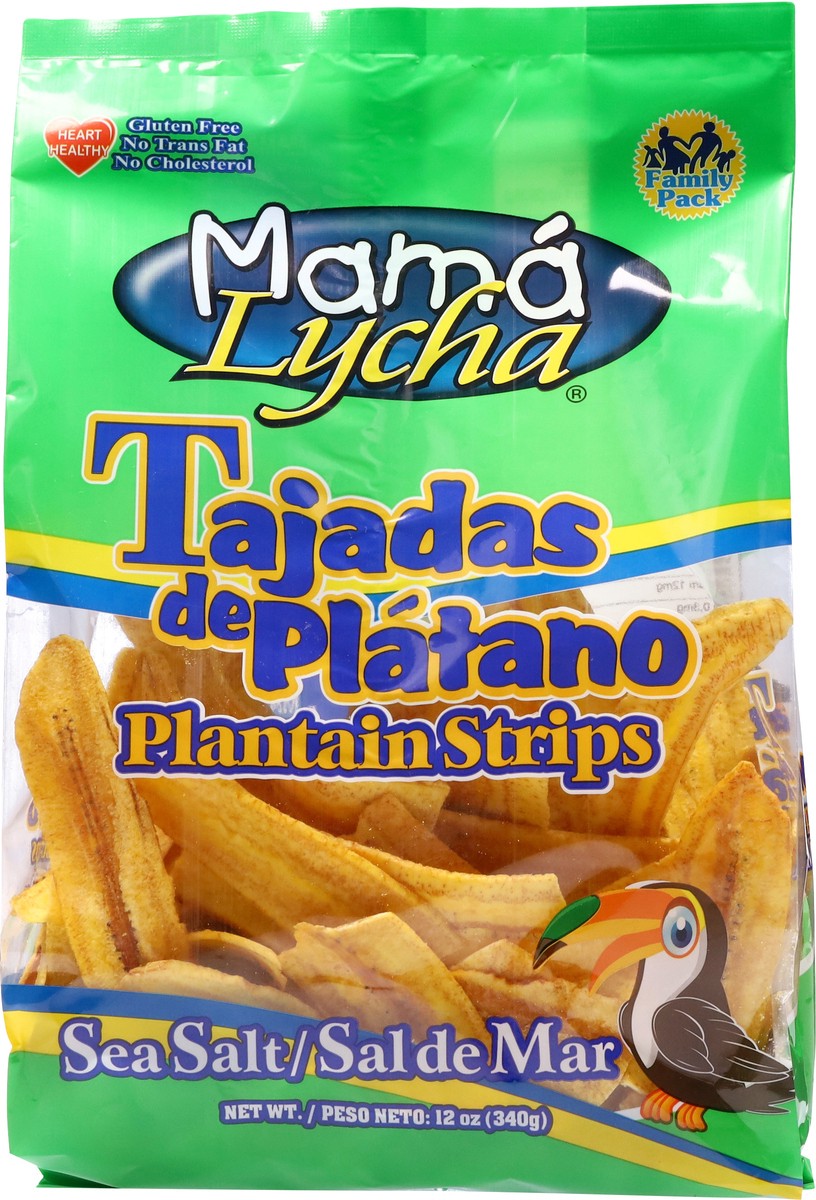 slide 12 of 13, Mama Lycha Sea Salt Plantain Strips 12 oz, 12 oz