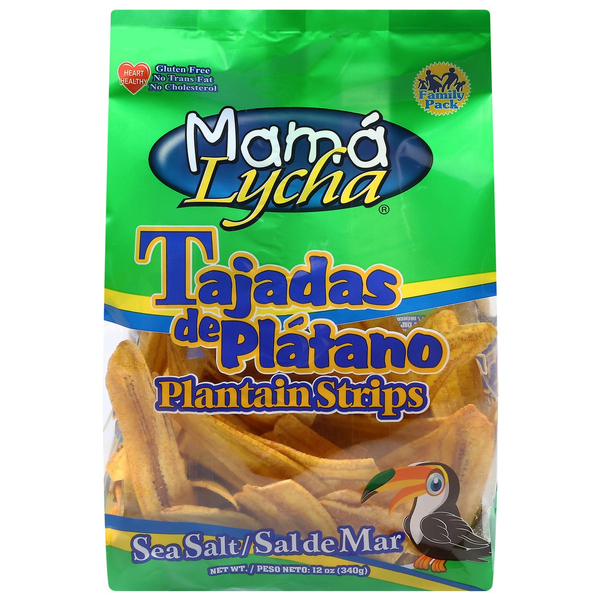 slide 8 of 13, Mama Lycha Sea Salt Plantain Strips 12 oz, 12 oz