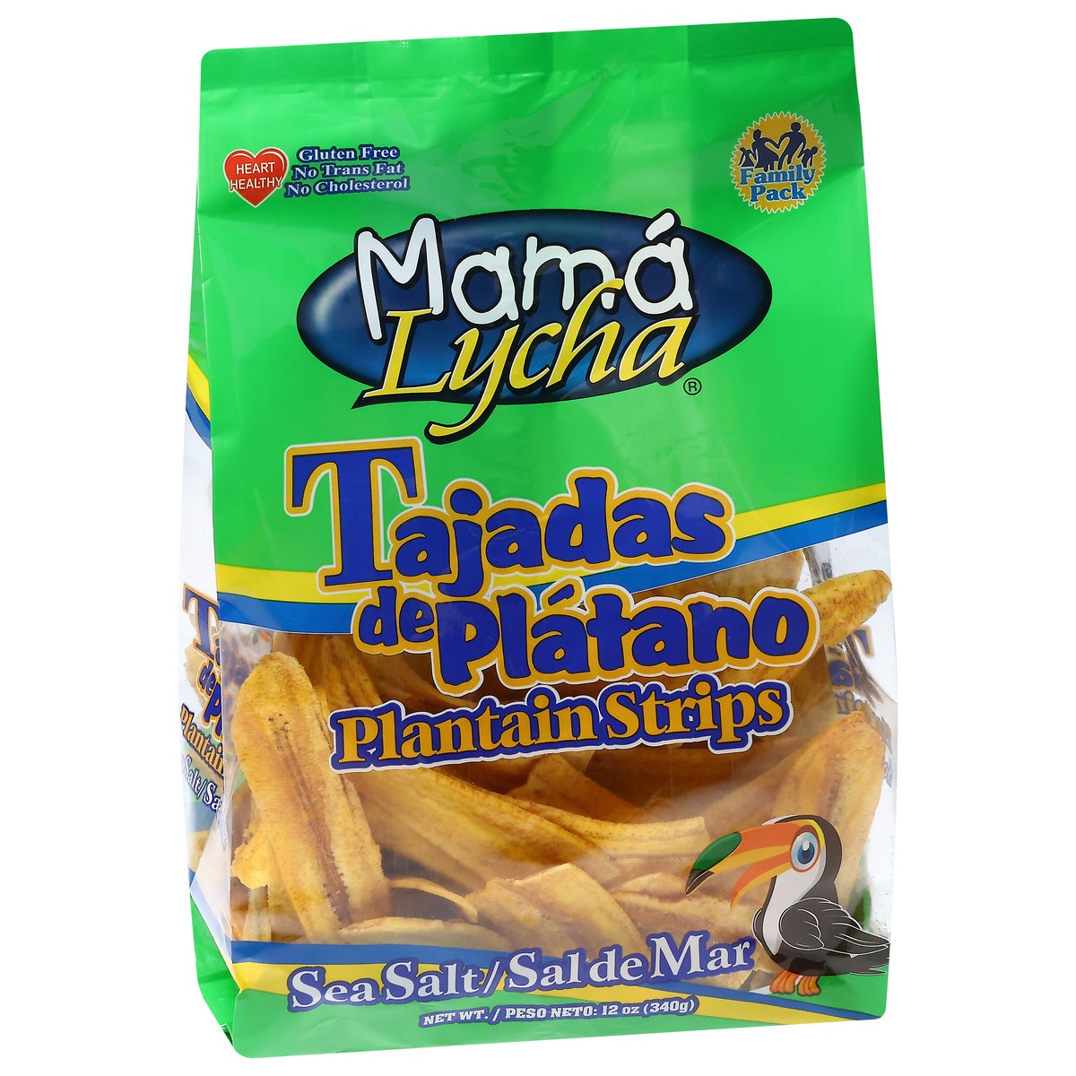 slide 7 of 13, Mama Lycha Sea Salt Plantain Strips 12 oz, 12 oz