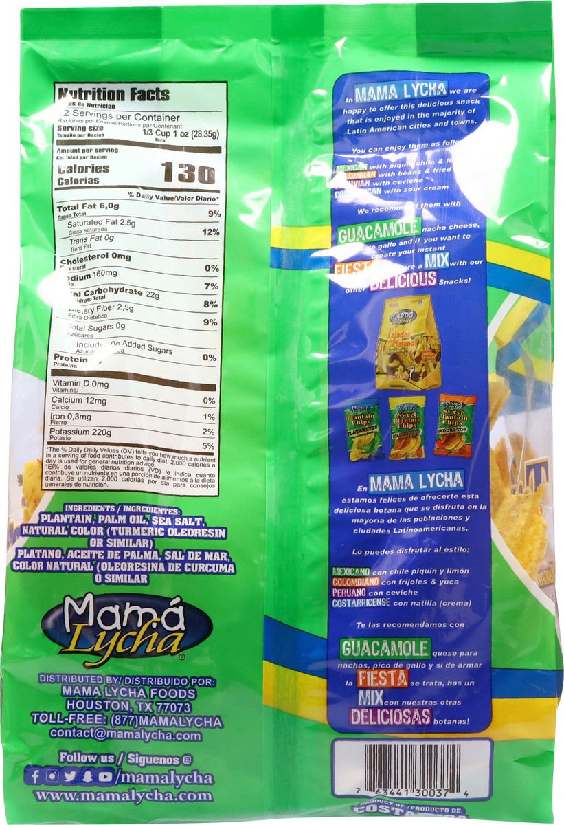 slide 13 of 13, Mama Lycha Sea Salt Plantain Strips 12 oz, 12 oz