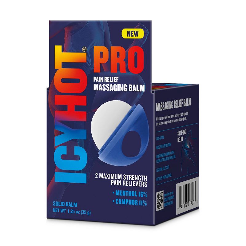 slide 1 of 8, Icy Hot Pro Massaging Balm Rollerball - 1.25oz, 1.25 oz