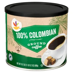 100% Colombian Dark Roast Ground Coffee