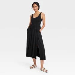 Women's Midi Ballet Dress - A New Day™ Black S