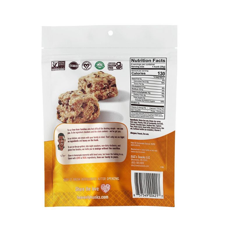 slide 2 of 6, Heavenly Hunks Peanut Butter Chocolate Cookie Bites - 6oz, 6 oz