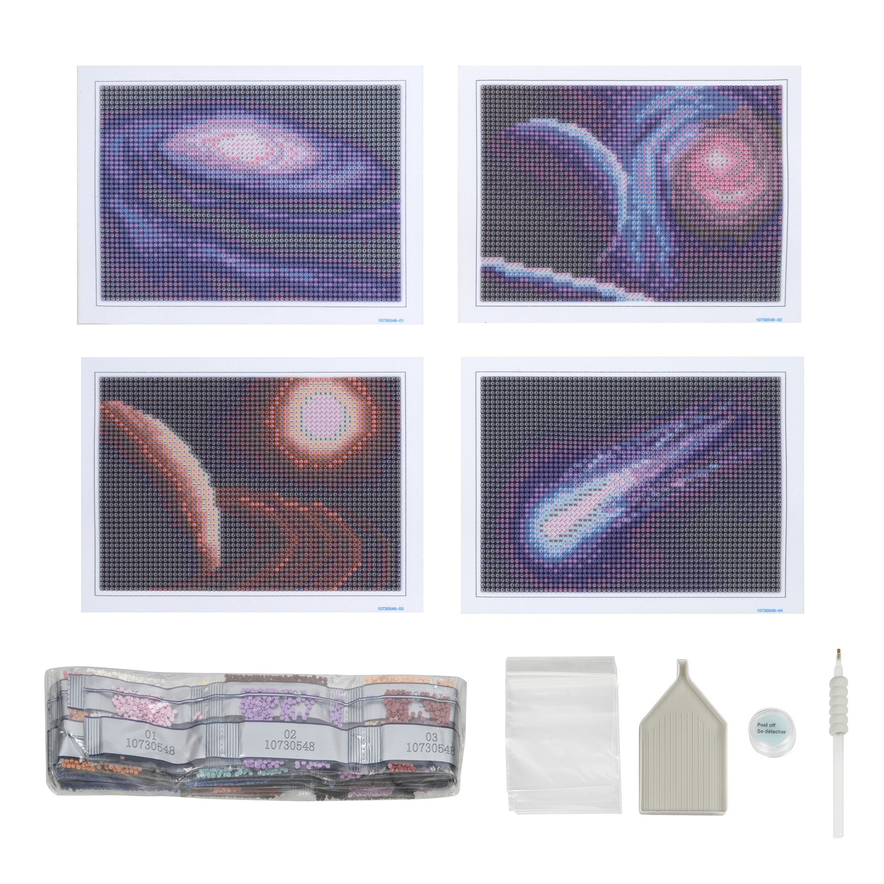 slide 2 of 5, Celestial Diamond Art Kit By Make Market, 5 in x 7 in