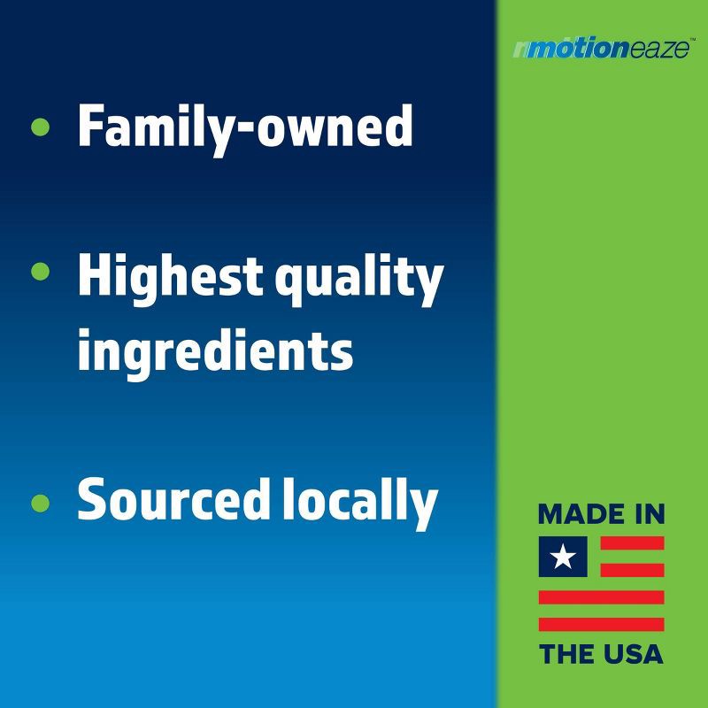 slide 10 of 10, Motioneaze Motion Sickness Relief for Nausea, Dizziness & Vomiting - Non-drowsy - 0.08 fl oz/20 applications, 0.08 fl oz