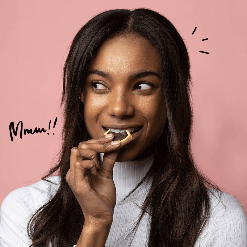 slide 6 of 8, Michel et Augustin Dark Chocolate Cookies Squares Bag - 4.4oz/15ct, 4.4 oz, 15 ct