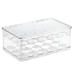iDesign Coffee Pod Organizer, 2-Tier, Clear