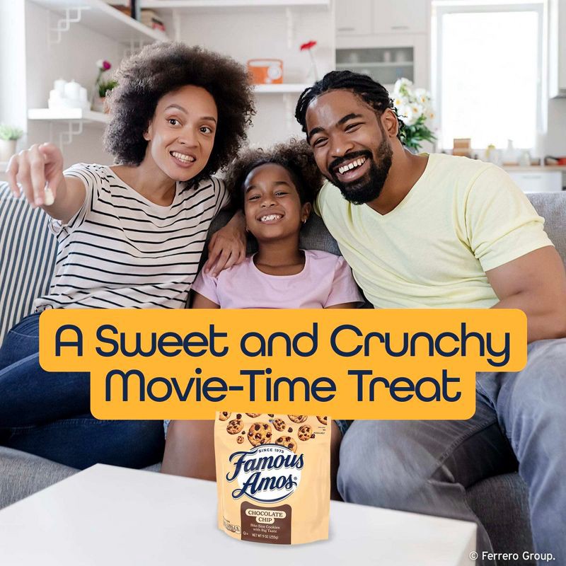 slide 8 of 11, Famous Amos Chocolate Chip Cookies - 9oz, 9 oz