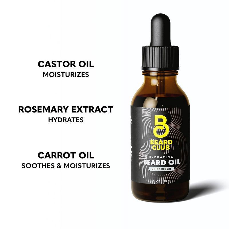 slide 5 of 7, Beard Club Beard Oil - Crisp Birch - 1 fl oz, 1 fl oz