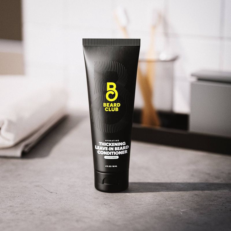 slide 2 of 6, Beard Club Leave-In Thickening Beard Conditioner - Crisp Birch - 4 fl oz, 4 oz