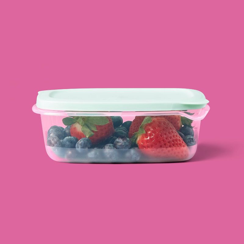 slide 2 of 3, Snap & Store Small Rectangle Food Storage Containers - 16 fl oz/4ct - up&up™, 4 ct; 16 fl oz