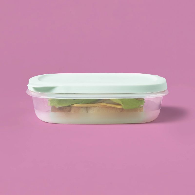 slide 2 of 3, Snap & Store Square Food Storage Containers - 24 fl oz/3ct - up&up™, 24 fl oz, 3 ct