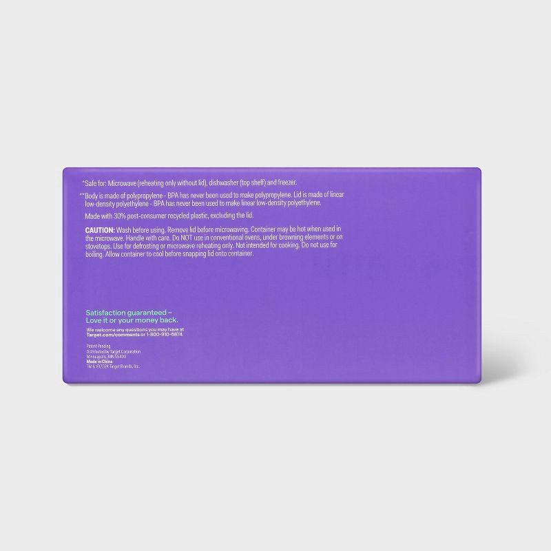 slide 4 of 4, Snap & Store Variety Pack Food Storage Containers - 16pc/8ct - up&up™, 16 ct, 8 ct