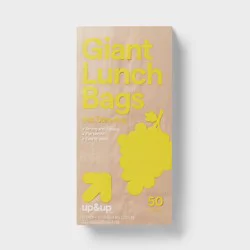Giant Lunch Bags - 50ct - up&up™