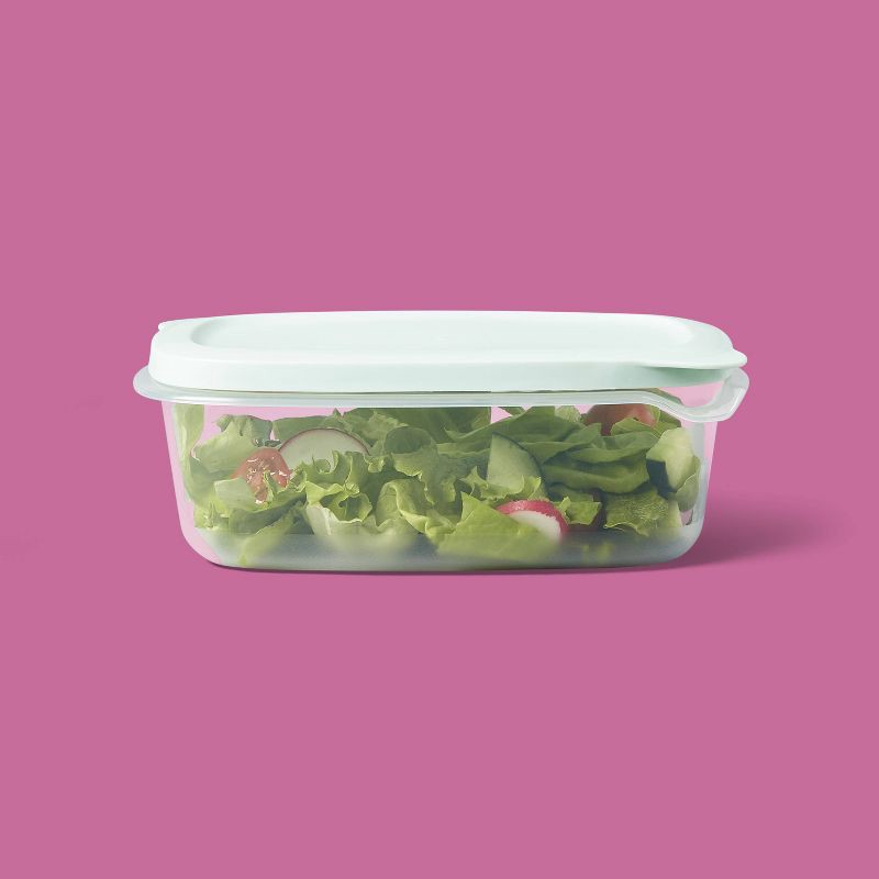 slide 2 of 3, Snap & Store Rectangle Food Storage Containers - 32 fl oz/3ct - up&up™, 32 fl oz, 3 ct