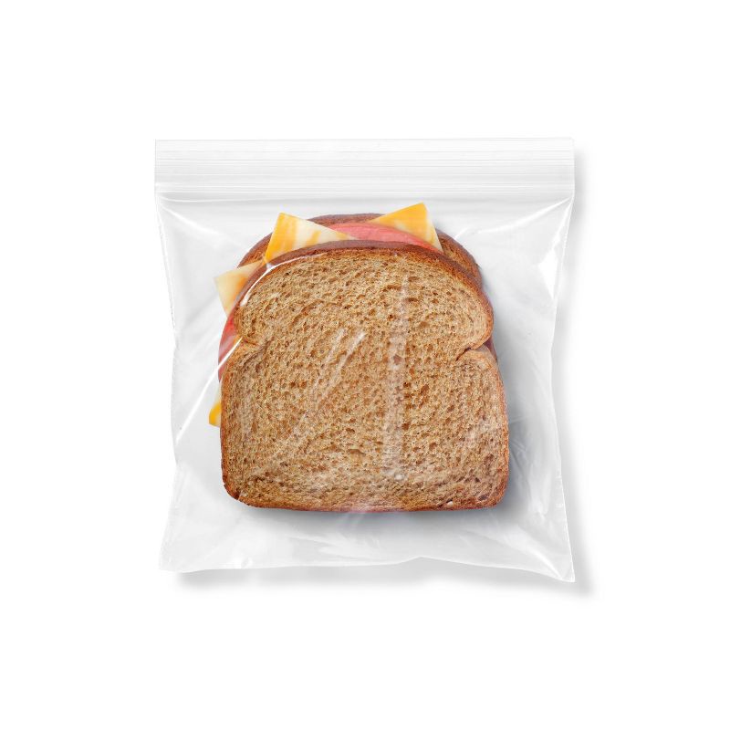 slide 2 of 3, Sandwich Bags - 30ct - Dealworthy™, 30 ct
