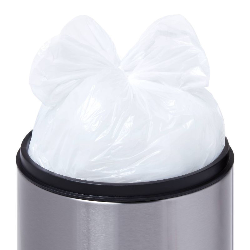 slide 2 of 3, Medium Flap-Tie Trash Bags - 8gal/60ct - Dealworthy™, 8 gal, 60 ct