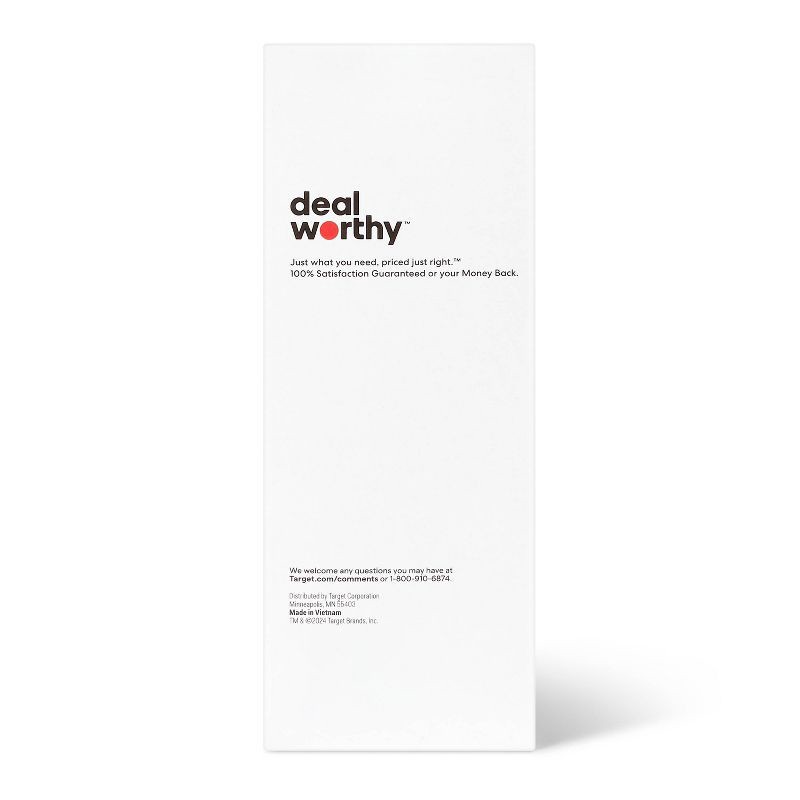 slide 3 of 3, Plastic Flexible Straws - 100ct - Dealworthy™, 100 ct