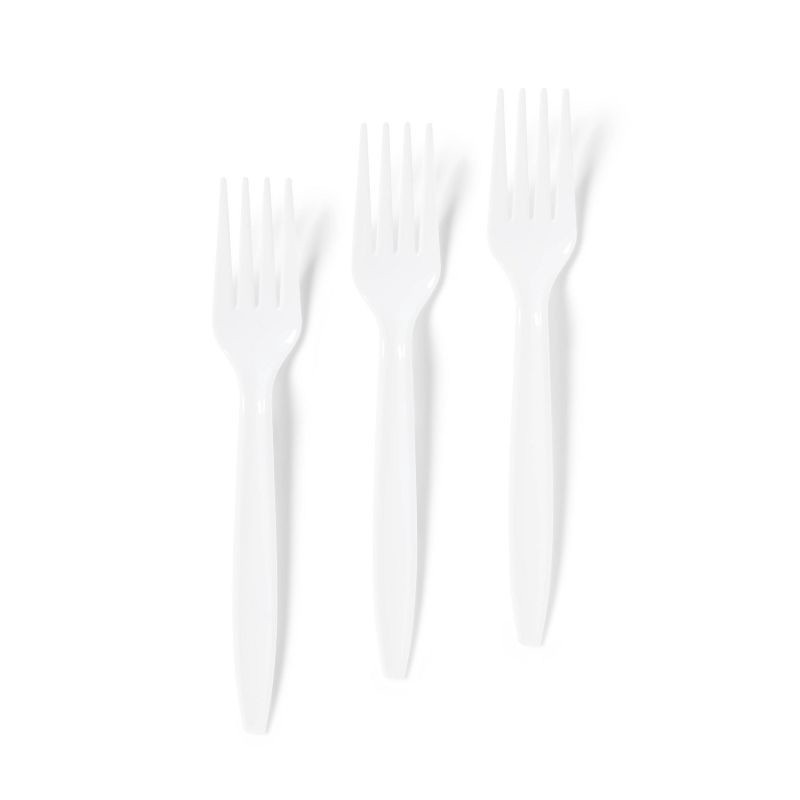 slide 2 of 3, Plastic Forks - 48ct - Dealworthy™, 48 ct