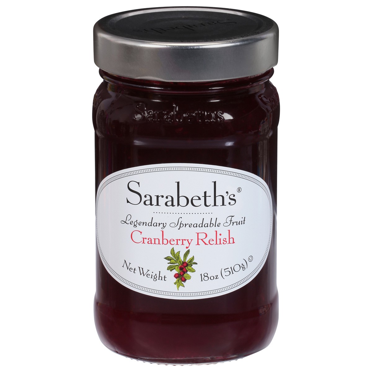 slide 1 of 9, Sarabeth's Legendary Cranberry Relish Spreadable Fruit 18 oz, 18 oz