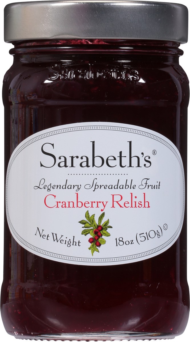 slide 5 of 9, Sarabeth's Legendary Cranberry Relish Spreadable Fruit 18 oz, 18 oz