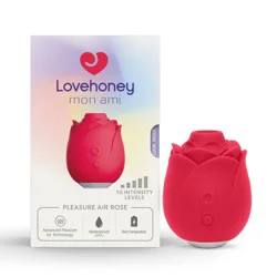 Lovehoney mon ami Waterproof Rose Suction Vibrator