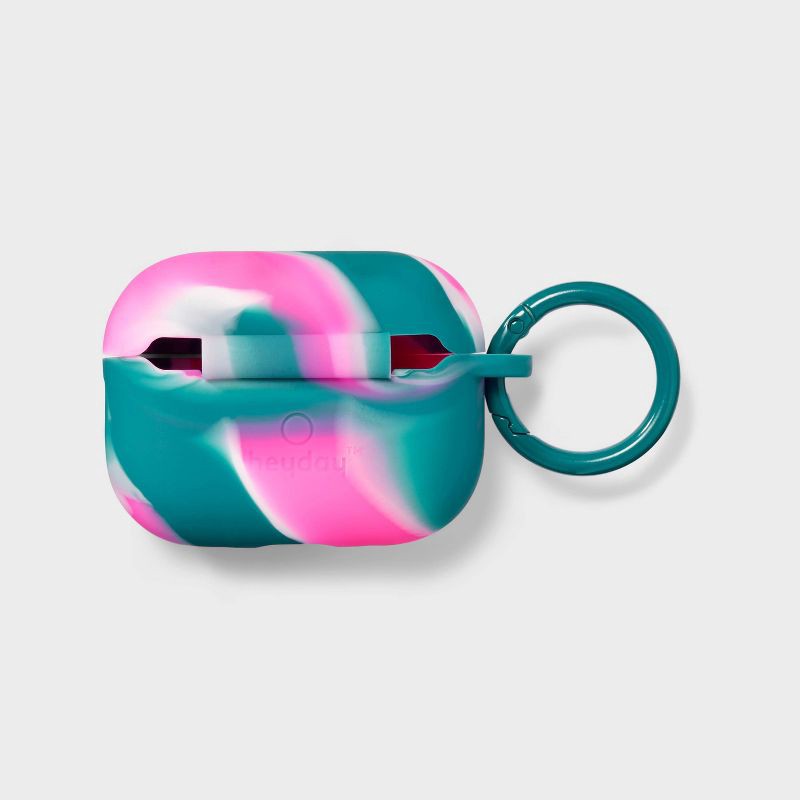 slide 3 of 3, AirPods Pro Silicone Case - heyday™ Pink/Teal, 1 ct