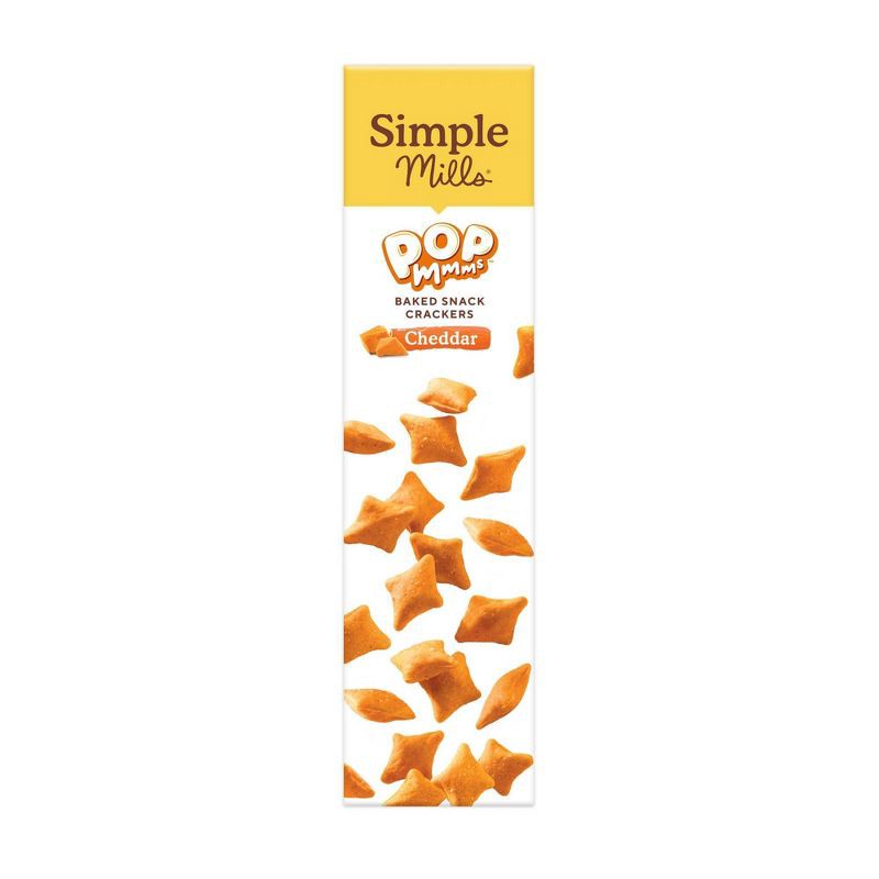 slide 3 of 8, Simple Mills Cheddar Pop Mmms - 4oz, 4 oz