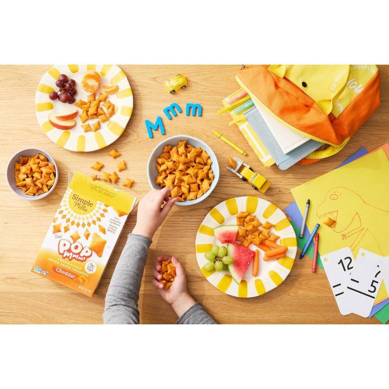 slide 7 of 8, Simple Mills Cheddar Pop Mmms - 4oz, 4 oz