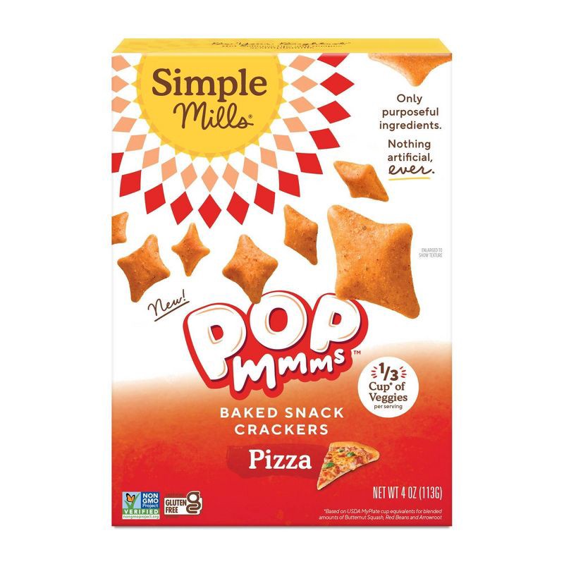 slide 1 of 5, Simple Mills Pizza Pop Mmms - 4oz, 4 oz