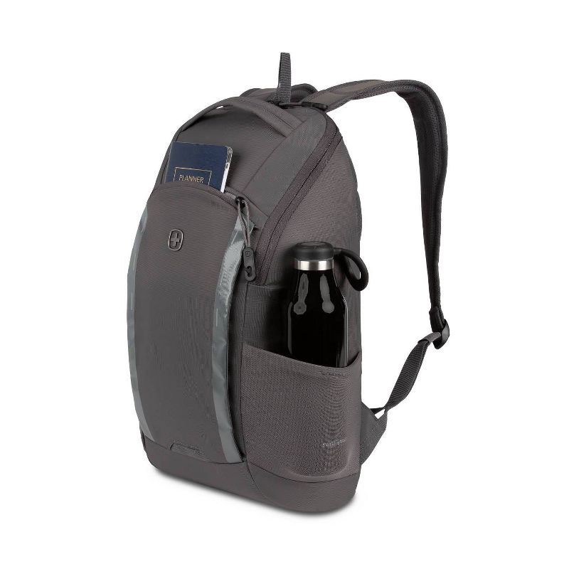 slide 7 of 9, SWISSGEAR 18" Laptop Backpack - Charcoal, 1 ct