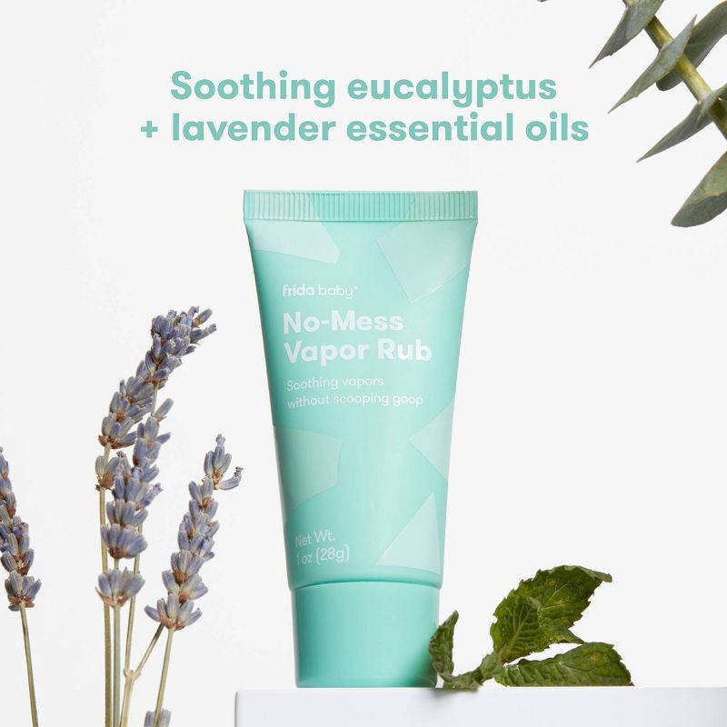 slide 4 of 6, Frida Baby No-Mess Vapor Rub for Chest, Neck, and Back - Soothing Eucalyptus & Lavender, 1 ct